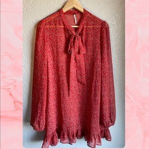 Free People size Small Womens Sheer Dress